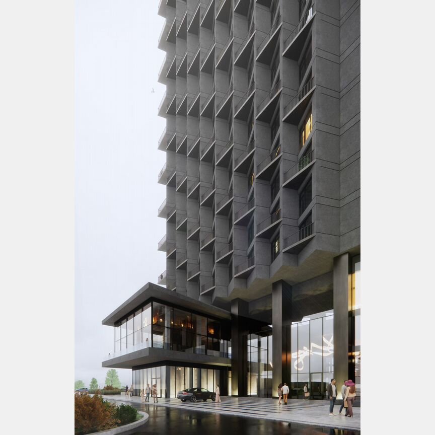 2-к. квартира, 76 м², 4/27 эт.