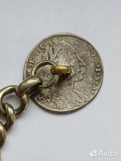 Антикварная цепочка к часам