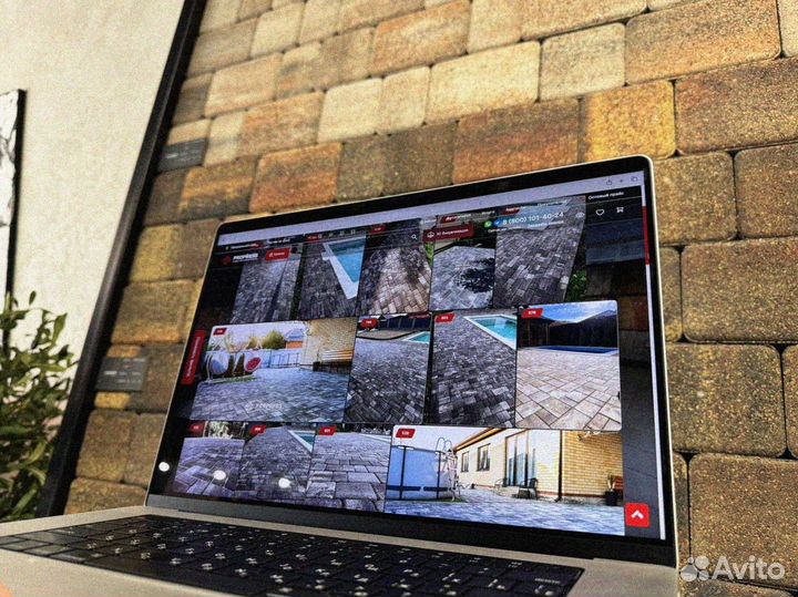 Тротуарная плитка и поребрик заказ от 120 м2