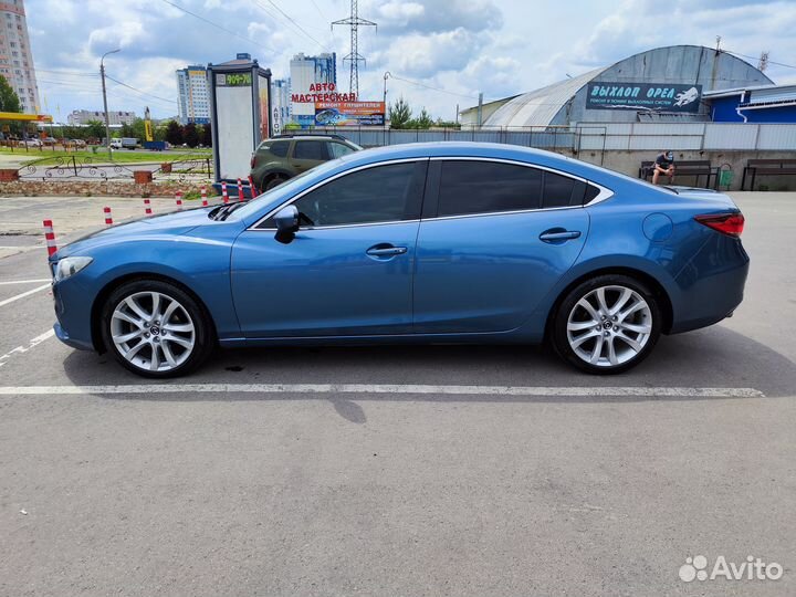 Mazda 6 2.5 AT, 2013, 223 000 км