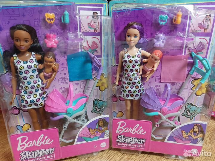 Скиппер Оригинальные barbie mattel наборы куклы