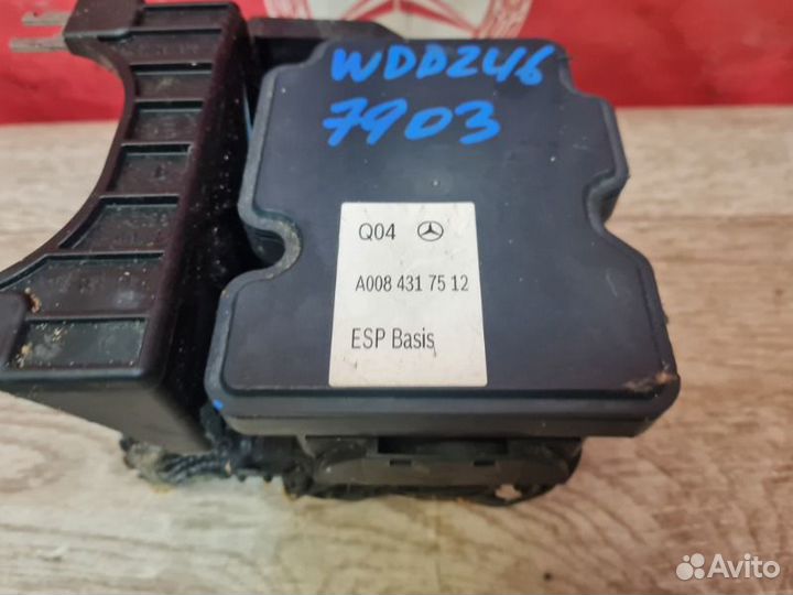Блок abs Mercedes-Benz B W246 M270.910 2012