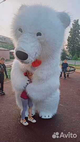 Белый Мишка поздравление