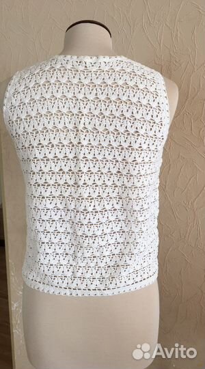 Вязаные крючком женские вещи из хлопковой пряжи