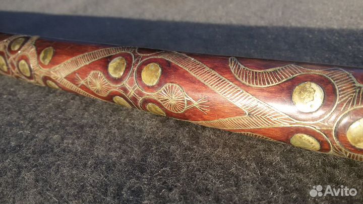 Трость красное дерево и раскладная с фонариком