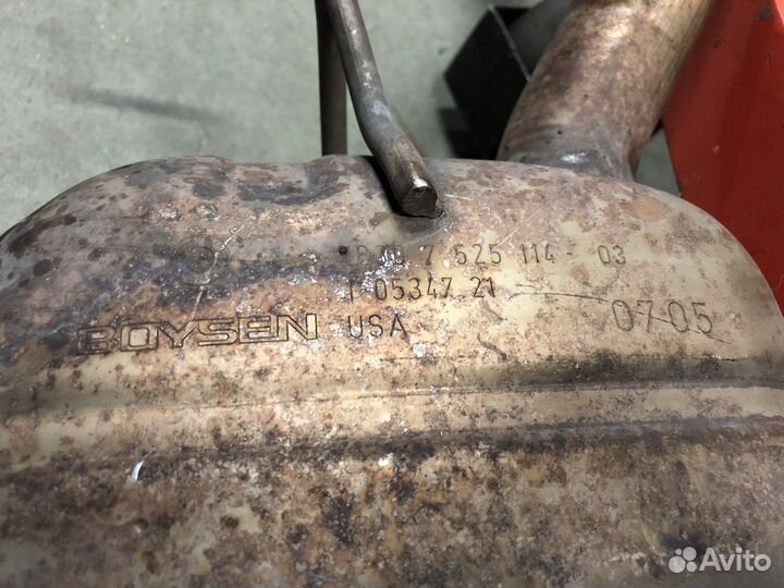 Глушитель BMW X5 E53 пара