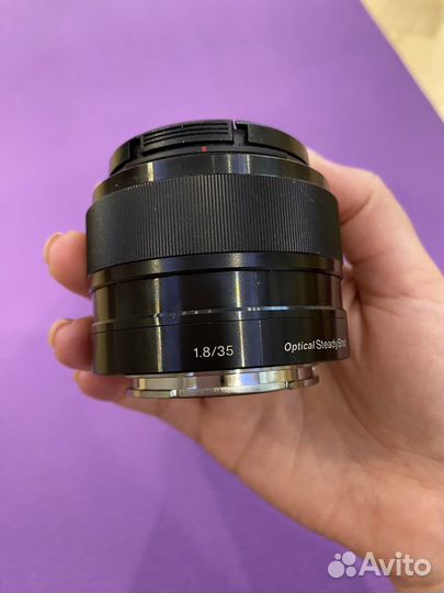 Объектив sony 35 mm 1.8 OSS