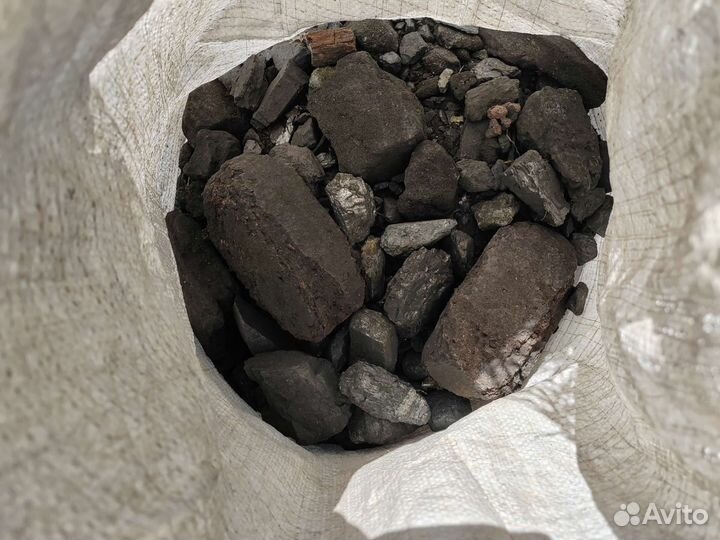 Уголь каменный в мешках