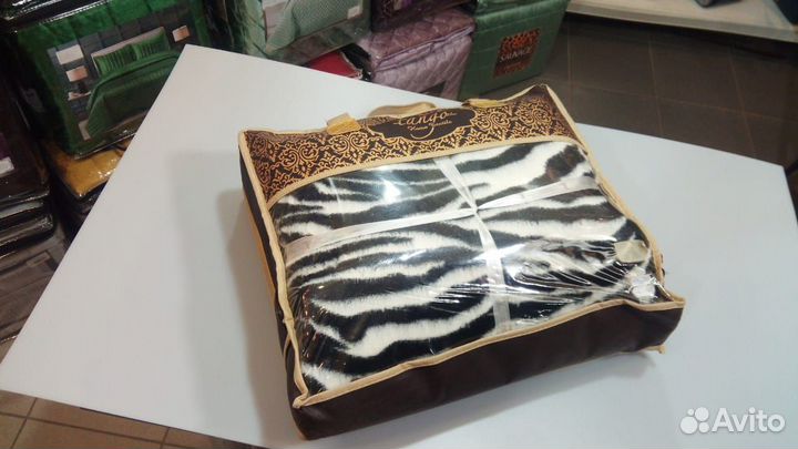 Покрывало Tango Zoo Зебра 240х260см. меховое