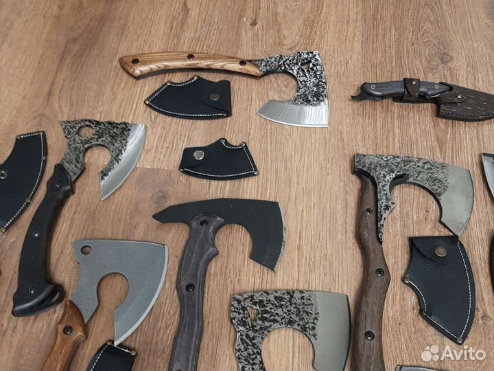 Кованый топор (Скиф) цельно металлический