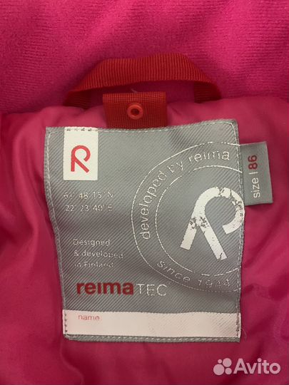 Зимний комбинезон для девочки reima