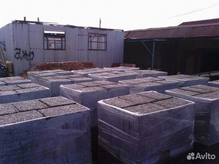 Арболитовые блоки без облицовки