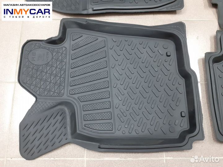 Коврики салона Toyota RAV4 4 (2013-2019), Резина