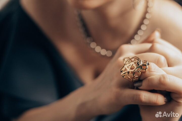 Кольцо No name в стиле Cartier