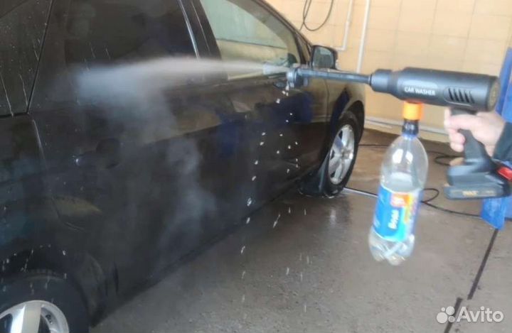 Мойка высокого давления аккумуляторная мощная 21v
