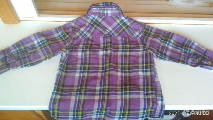 Рубашка детская, 12-18 мес