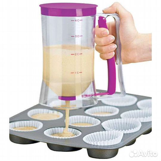 Диспенсер (дозатор) для жидкого теста новый