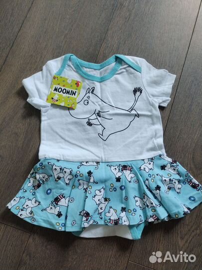 Боди для девочки 68 74