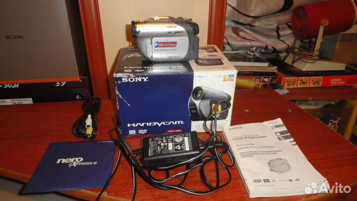 Видеокамера Sony handycam dcr-dvd 105e