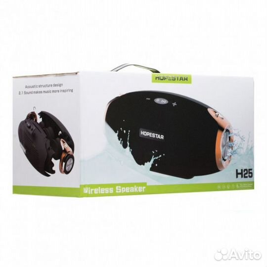 Портативная колонка с ручкой Hopestar H25 (Bluetoo