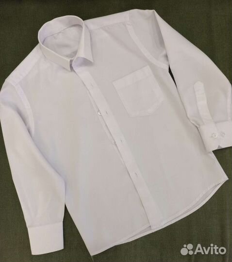 Рубашка белая для мальчика