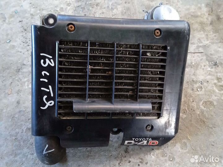 Радиатор интеркулера Toyota Yaris 1.4 D