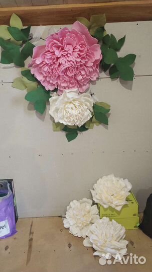 Искусственные цветы для декора свадьбы