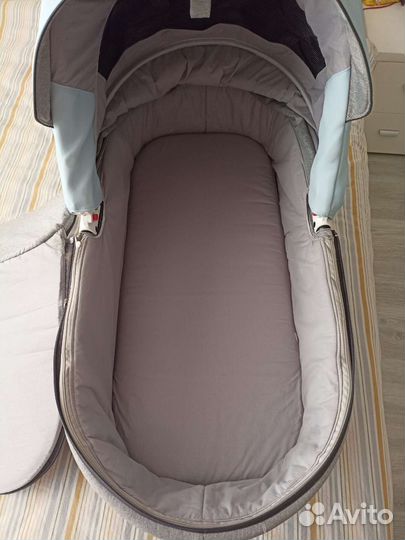 Коляска 2 в 1 эко кожа