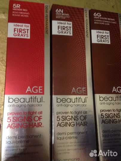 Краска для волос zotos(сша) антивозраст