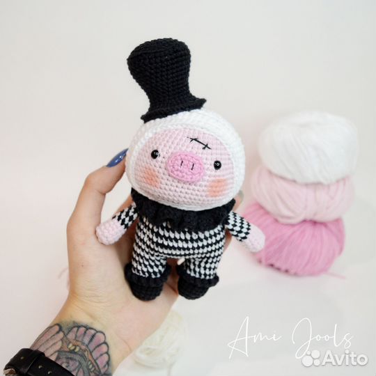 Игрушка Свинка ручная работа