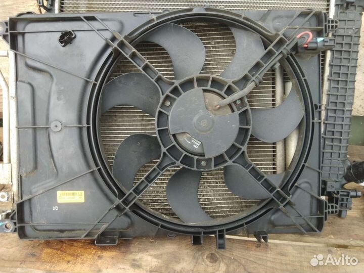 Вентилятор охлаждения chevrolet cobalt
