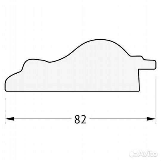Зеркало Evoform Exclusive 95х65 BY 1272 с фацетом