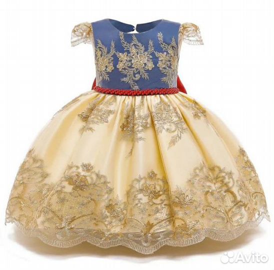 Детское новое платье на годик