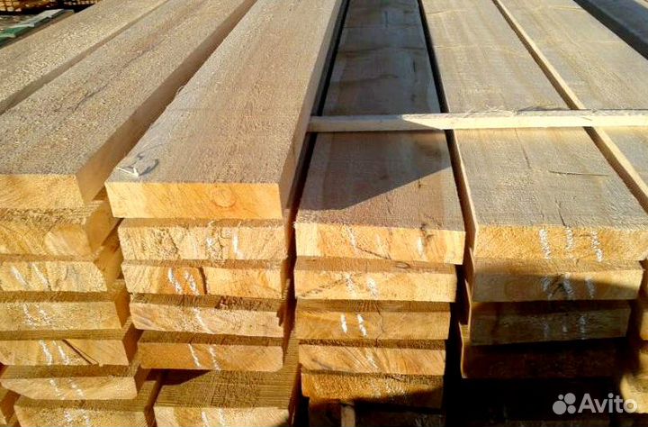 Доска обрезная естественной влажности с доставкой