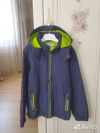 Куртка новая 128 softshell