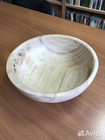 Миска деревянная