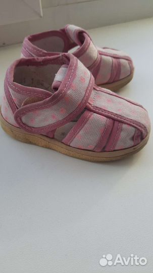 Пинетки для девочки