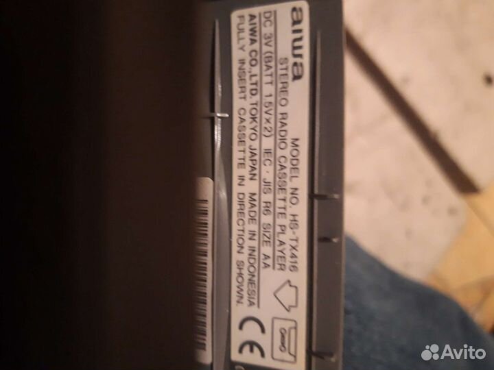 Кассетный плеер aiwa