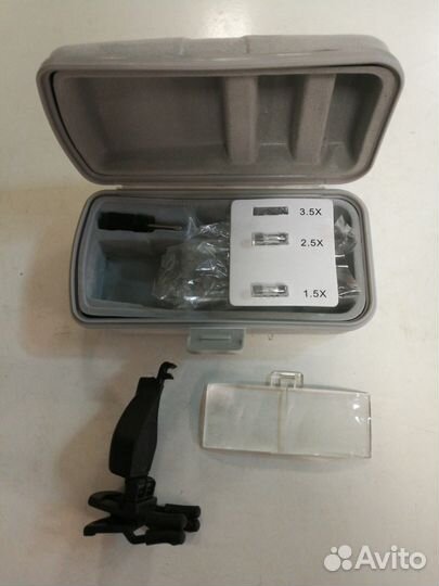 Лупа Стрекоза-1 на ваши очки прищепка