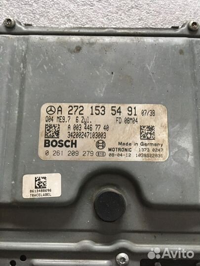 Блок управления двигателем (Mercedes-Benz C-class)