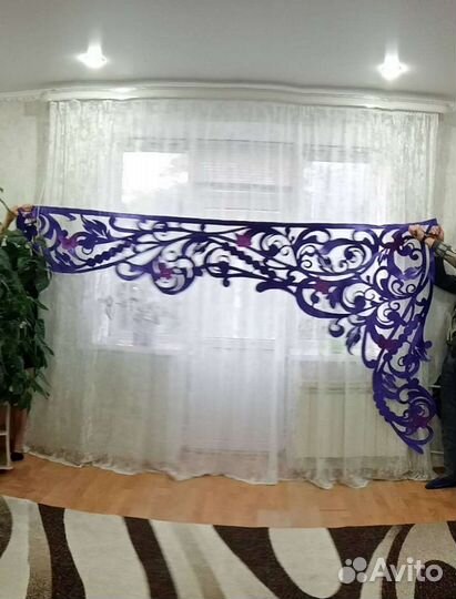 Ажурный ламбрекен