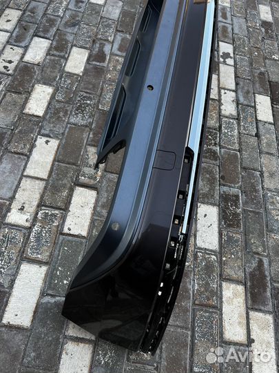 Бампер нижняя часть задний tiguan 2