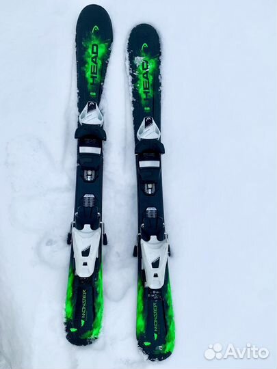 Горные лыжи 87 и ботинки 195