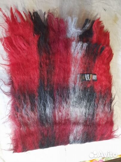 Шарф мохеровый Шотландия новый