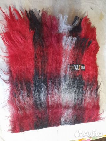 Шарф мохеровый Шотландия новый