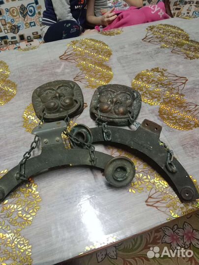 Подсвечник бронза