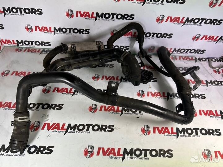 Теплообменник масляного фильтра Audi A4 BWE 2007