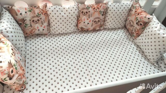 Бортики в кроватку