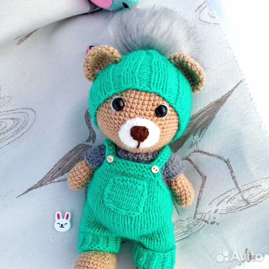 Мишка игрушка ручная работа