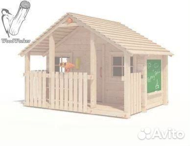 Детский игровой домик для дачи